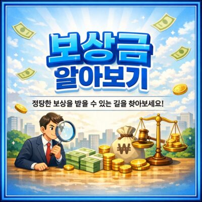 보상금 알아보기