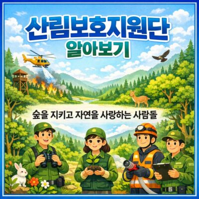 산림보호지원단 알아보기
