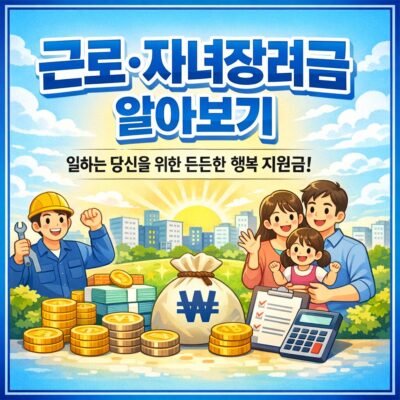 근로_자녀장려금 알아보기