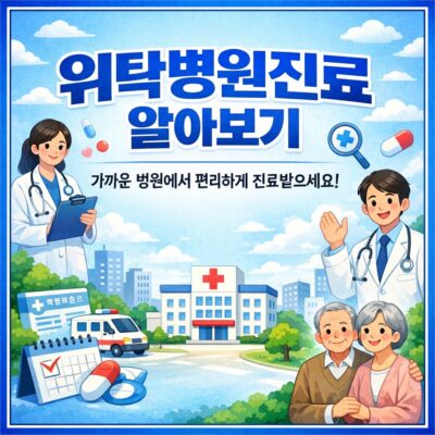위탁병원진료 알아보기