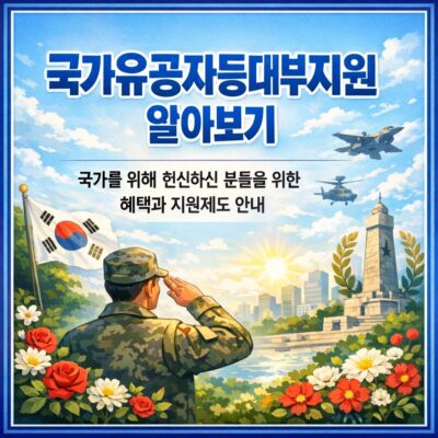 국가유공자등대부지원 알아보기