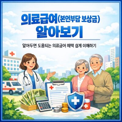 의료급여(본인부담 보상금) 알아보기