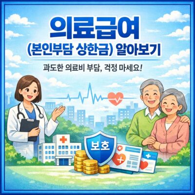 의료급여(본인부담 상한금) 알아보기