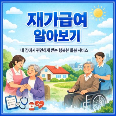 재가급여 알아보기