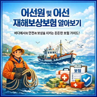 어선원 및 어선 재해보상보험 알아보기