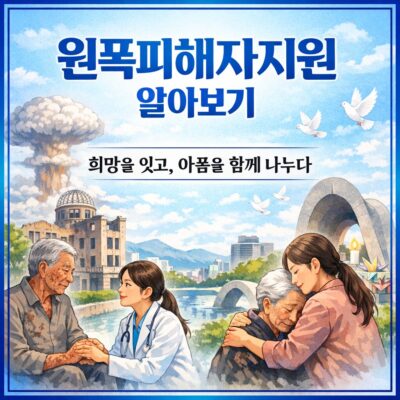 원폭피해자지원 알아보기