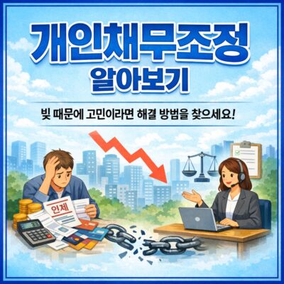 개인채무조정 알아보기