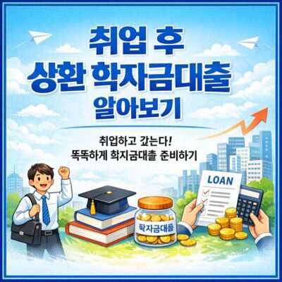 취업 후 상환 학자금대출 알아보기
