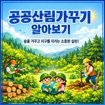 공공산림가꾸기 알아보기