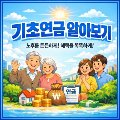 기초연금 알아보기